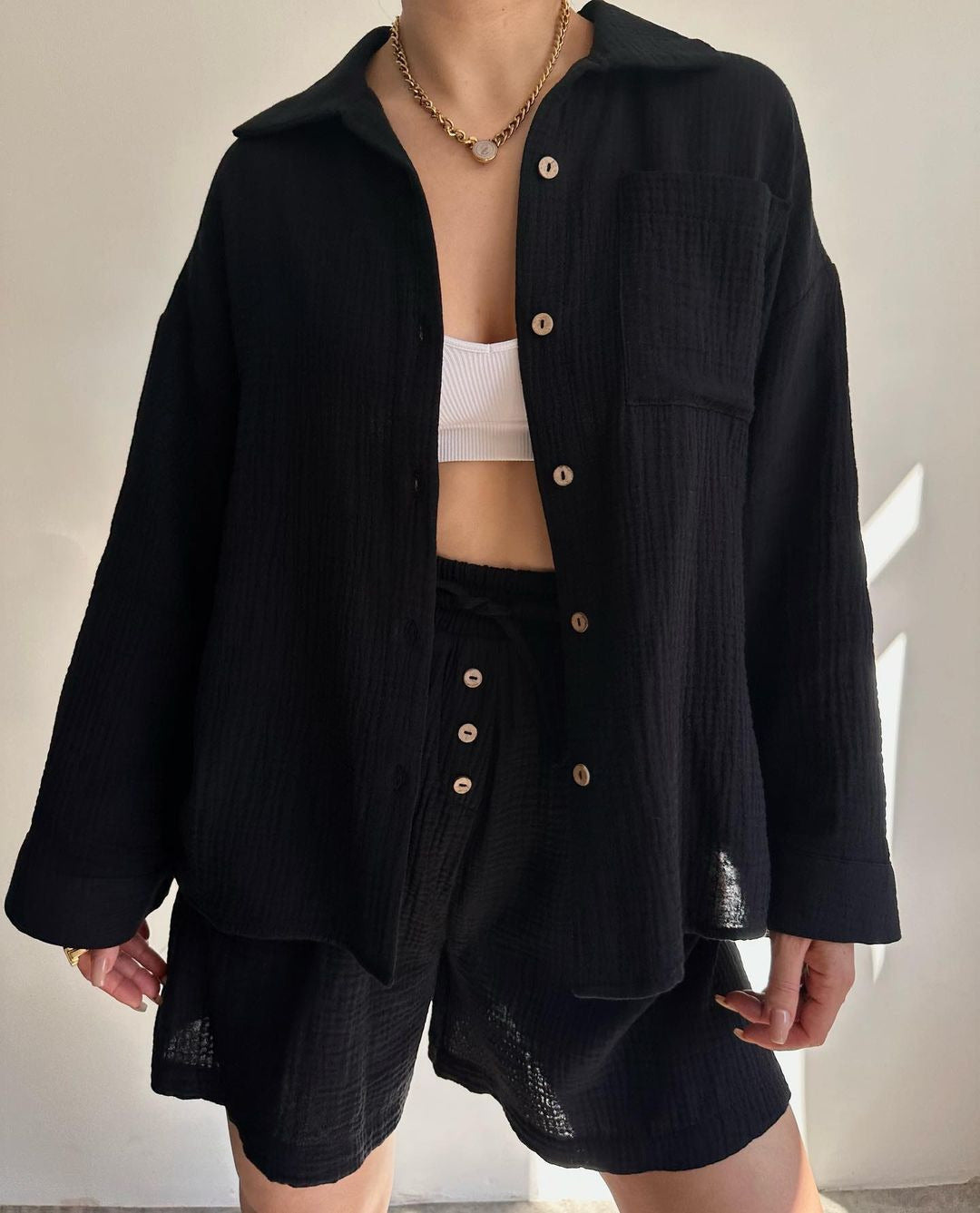 Britt | Luchtige tweedelige set