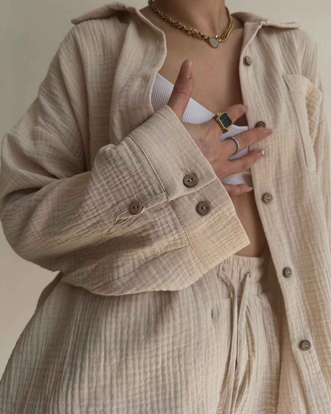 Britt | Luchtige tweedelige set